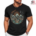 Nature Landscape Adventure T-Shirt Summer Travel Explorer Unisex Graphic Apparel