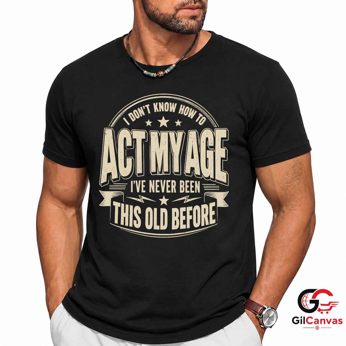 Never Been This Old T-Shirt Funny Retro Birthday Unisex Gag Gift Humorous Tee