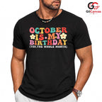 October Birthday Kids T-Shirt Unisex Cute Fun Celebration Gift Idea For Youth