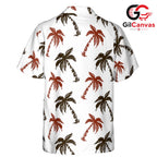 Palm Tree Tropical Shirt Unisex, Premium Cool Beach Attire Summer Vacation