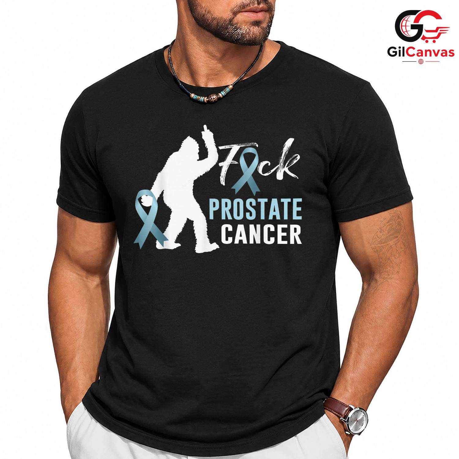 Prostate Cancer Supporter Tee Unisex Funny Awareness Event Gift For All Men