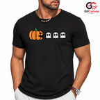 Pumpkin Ghosts Spooky T-Shirt Unisex Fun Halloween Event Gift For All Ages