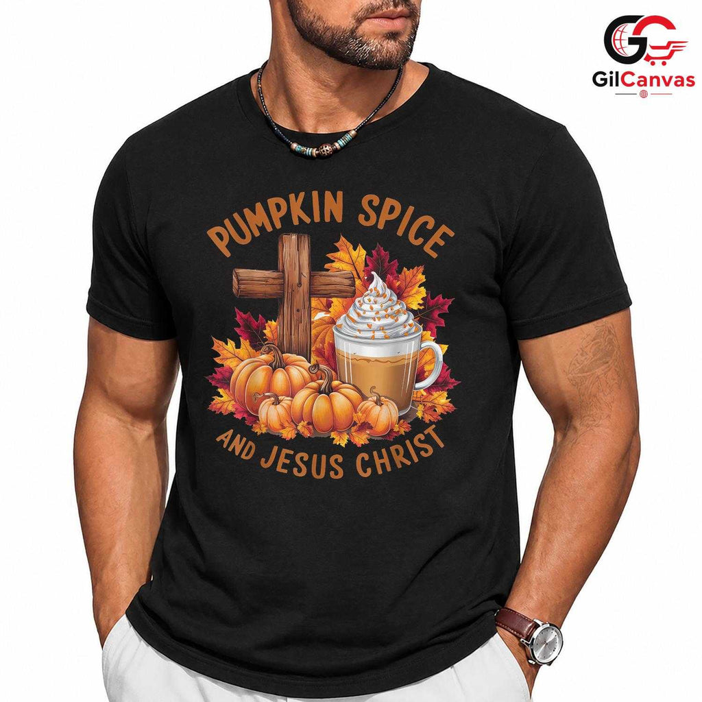 Pumpkin Spice Coffee T-Shirt Unisex Perfect Fall Celebration Enthusiast Gift