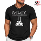 Scary Science Chemistry T-Shirt Unisex Fun Spooky Halloween Gift Idea For Kids