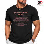 September Girl Facts Tee Shirt Unisex Perfect Birthday Celebration Gift For Her