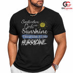 September Girl Hurricane Shirt Unisex Fun Sunshine Birthday Gift Idea For Her