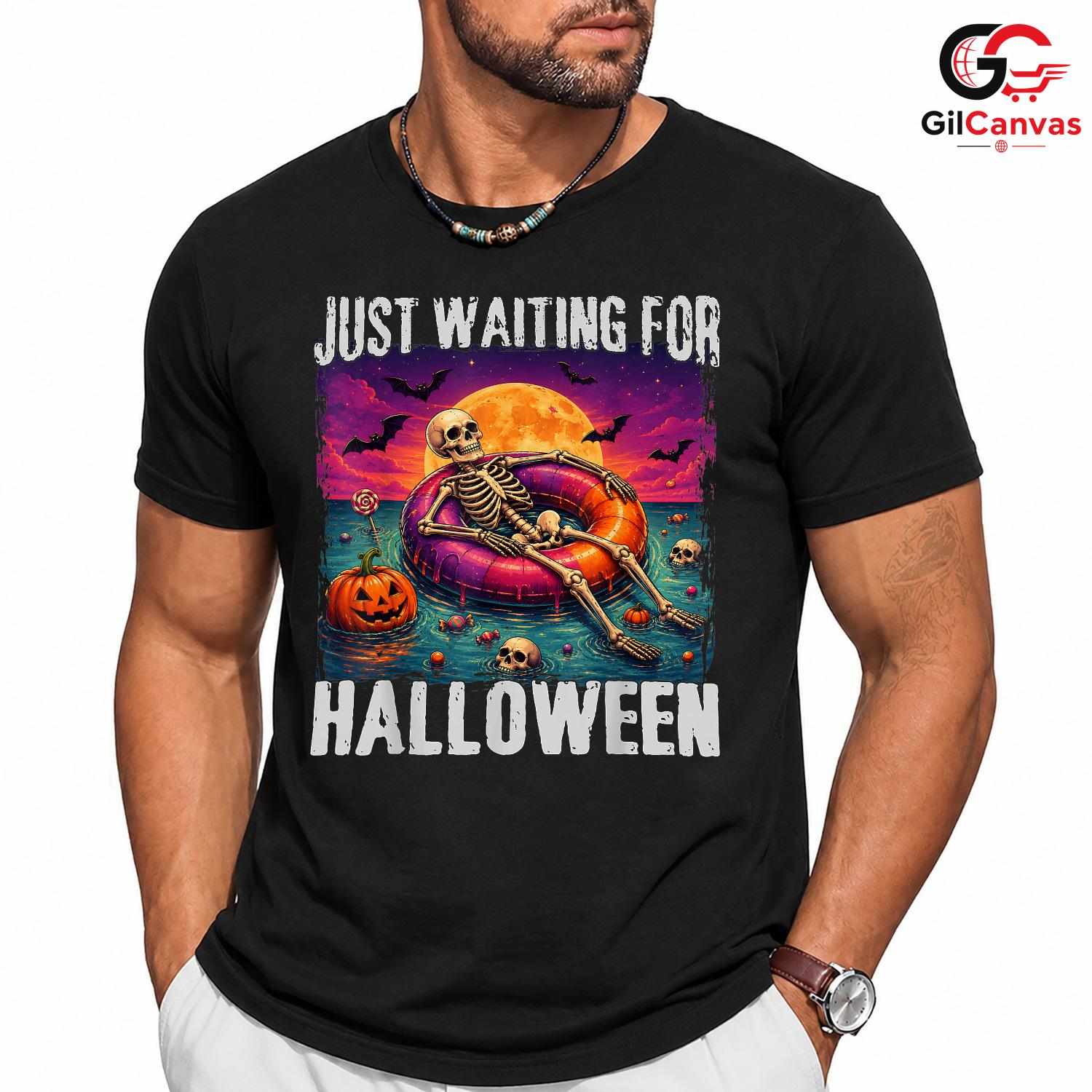 Skeleton Spooky Season T-Shirt Unisex Perfect Halloween Event Gift For Adults