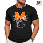 Spider Web Halloween Tee Shirt Unisex Fun Spooky Season Gift Kids And Teens