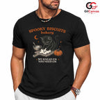 Spooky Cat Bakery Tee Shirt Unisex Fun Halloween Gift Idea For Cat Lovers
