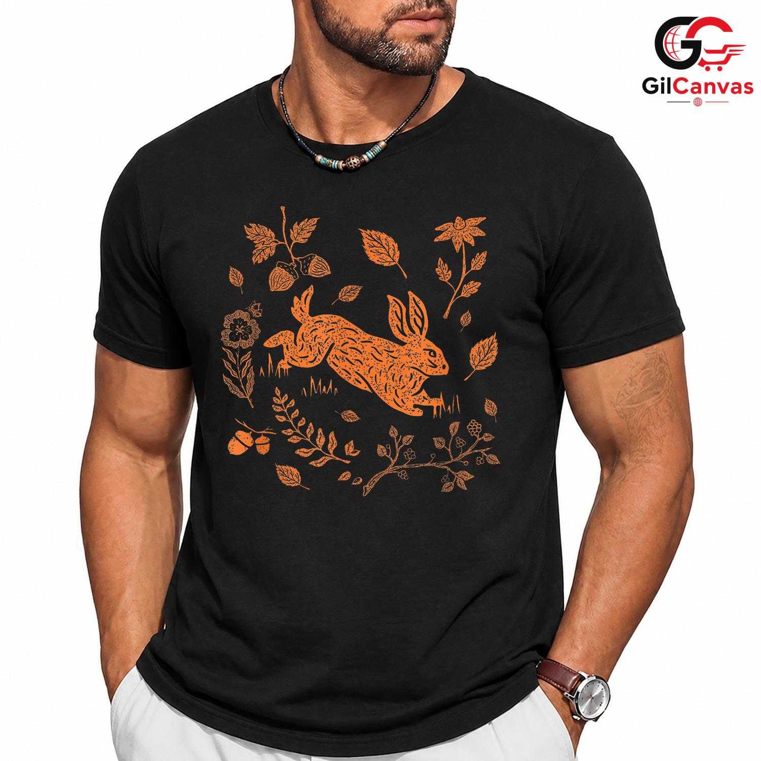 Spring Rabbit Nature T-Shirt Unisex Perfect Cute Animal Lover Festival Gift