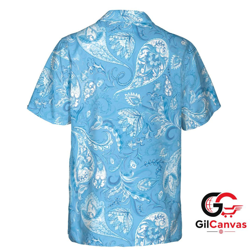 Stylish Floral Hawaiian Shirt Summer Outings Men Beach Casual Wear Outfits