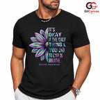 Suicide Awareness Mental T-Shirt Unisex Inspirational Advocate Gift Friends