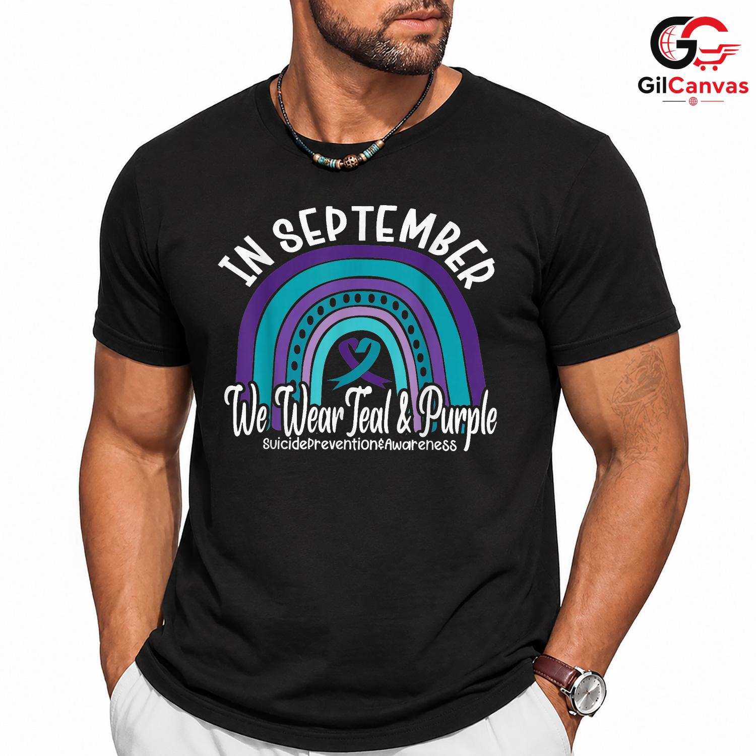 Suicide Prevention Event Shirt Unisex Awareness September Support Gift All Ages