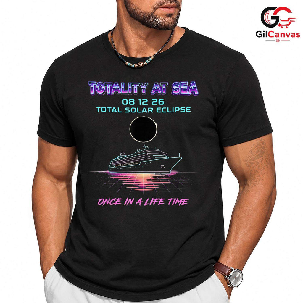 Total Solar Eclipse T-Shirt Unisex Astronomy Event Gift Space Lovers Men