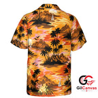 Tropical Floral Hawaiian Shirt For Men Beach Vacation Summer Apparel Outfit Vibe