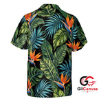 Tropical Floral Hawaiian Shirt For Men Perfect Summer Vacations Beach Attire
