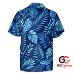 Tropical Leaf Hawaiian Shirt For Men Summer Vacations Stylish Beachwear Fit
