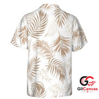 Tropical Leaf Hawaiian Shirt For Unisex Beach Vacation Summer Floral Prints