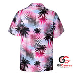 Tropical Palm Hawaiian Shirt Perfect For Beach Days Unisex Summer Vibes