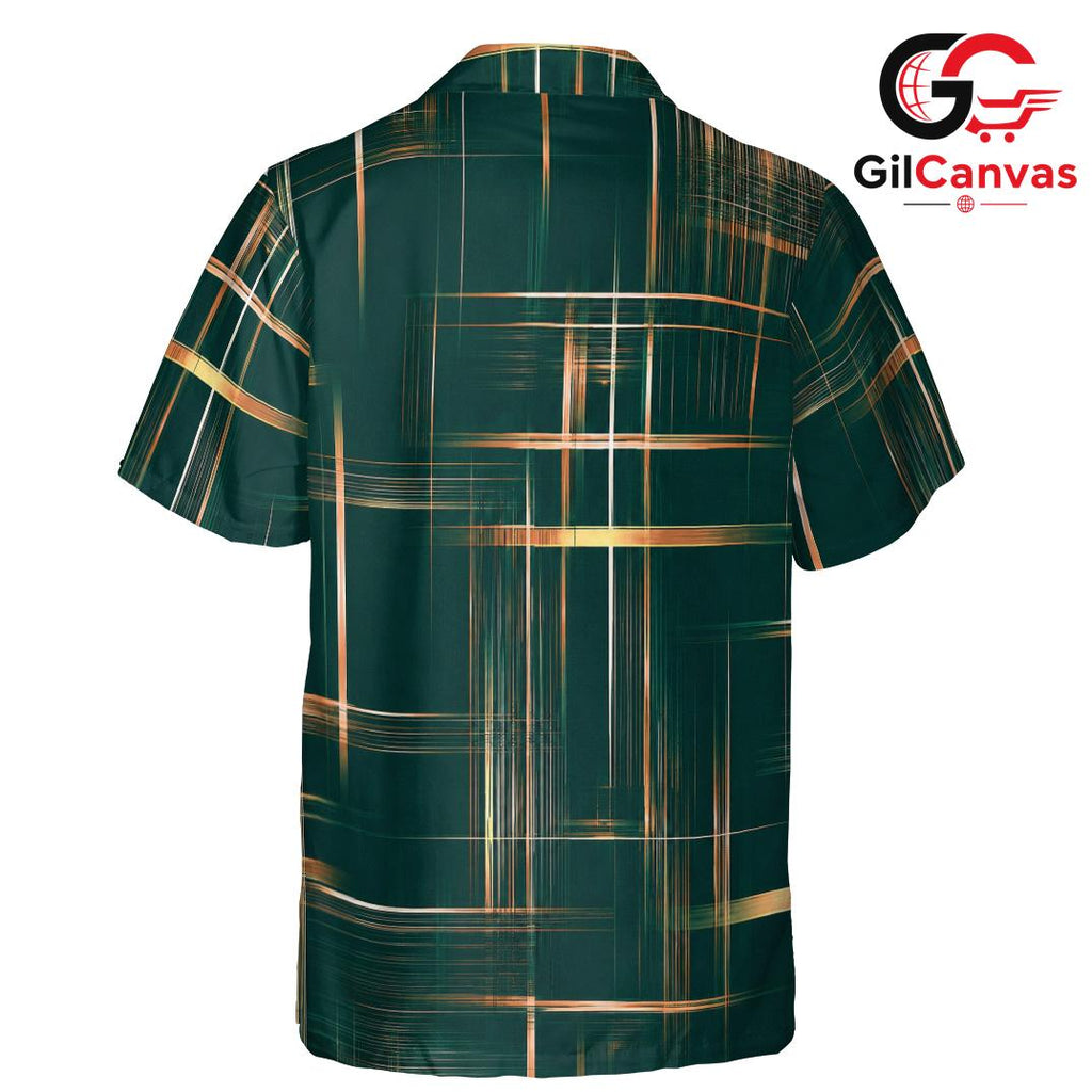 Tropical Print Hawaiian Shirt, Stylish Men Casual Wear for Summer Parties