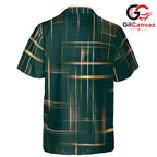 Tropical Print Hawaiian Shirt, Stylish Men Casual Wear for Summer Parties