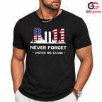 United We Stand Memorial Shirt Unisex Never Forget Patriot Day Gift For All