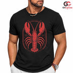 Vintage Red Lobster T-Shirt Summer Beach Ocean Life Unisex Seafood Lover Apparel
