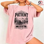 Vintage Stagecoach Art T-Shirt Humorous Western History Unisex Retro Gift Tee