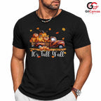 Vintage Truck Pumpkin Fall Tee Unisex Cozy Autumn Lover Celebration Gift Idea