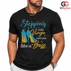 Virgo Season Stepping In Shirt Unisex Stylish Astrology Lover Gift For Women