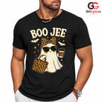 Women Boo Jee Ghost Tee Shirt Unisex Perfect Spooky Fall Event Gift For Her