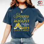 August God Grace Mercy T-Shirt Unisex Birthday Gift For Teens And Adults