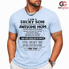 Awesome Mom September T-Shirt Unisex Witch Wolf Warrior Family Birthday Gift