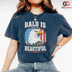 Bald Eagle American T-Shirt Patriotic Independence Day Unisex US Flag Apparel