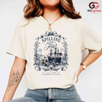Boston Tea Party History T-Shirt Patriotic Anniversary Unisex Graphic Apparel