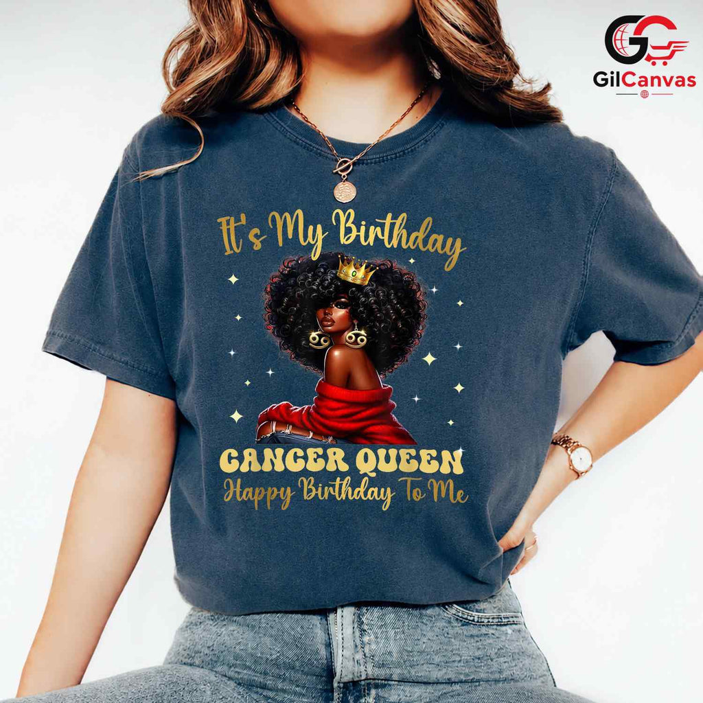 Cancer Queen Event Tee Shirt Unisex Special Day Celebration Gift For Women