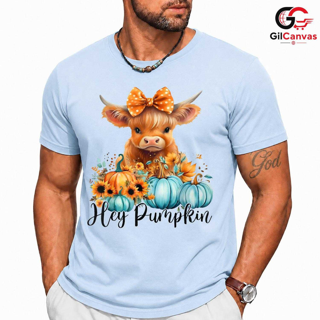 Cute Hey Pumpkin Fall T-Shirt Unisex Autumn Celebration Perfect Gift Kids
