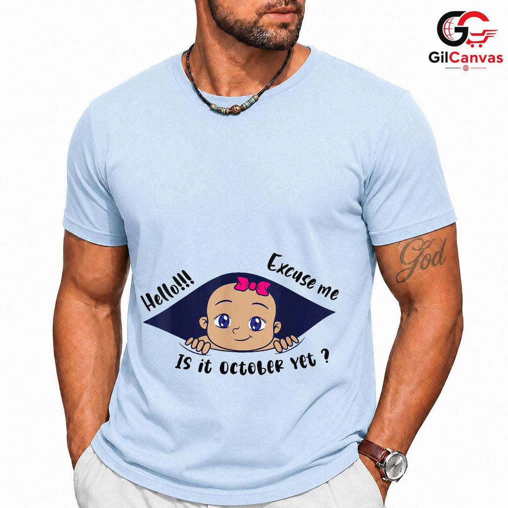 Cute October Character T-Shirt Unisex Adorable Hello Gift Idea For Kids Teens