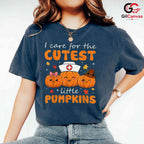 Cute Pumpkin Nurse T-Shirt Unisex Fun Fall Halloween Medical Gift For Kids