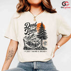 Dead Tired Hammock T-Shirt Chill Skeleton Vacation Unisex Outdoor Humor Apparel