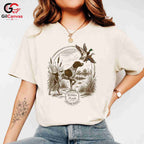 Dog Hunting Season T-Shirt Unisex Pet Lover Illustration Casual Graphic Apparel