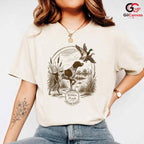 Dog Hunting Season T-Shirt Unisex Pet Lover Illustration Casual Graphic Apparel