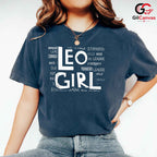 Empowering Leo Girl T-Shirt Unisex Astrology Zodiac Fan Birthday Gift Idea