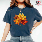 Fall Leaves Nature Lover Shirt Unisex Cozy Autumn Celebration Gift For All
