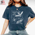 Funny Insect Nature T-Shirt Unisex Spider Moth Lover Entomology Graphic Shirt