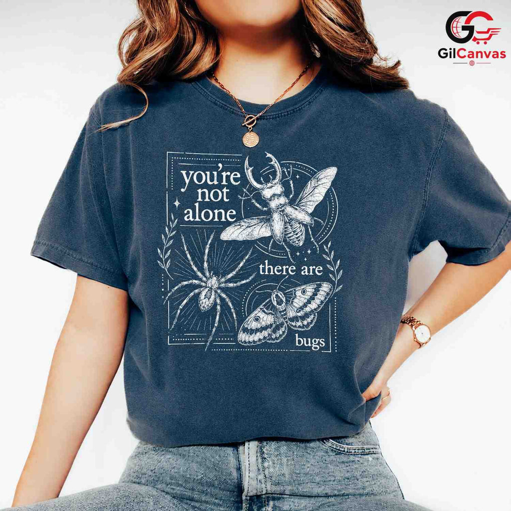 Funny Insect Nature T-Shirt Unisex Spider Moth Lover Entomology Graphic Shirt