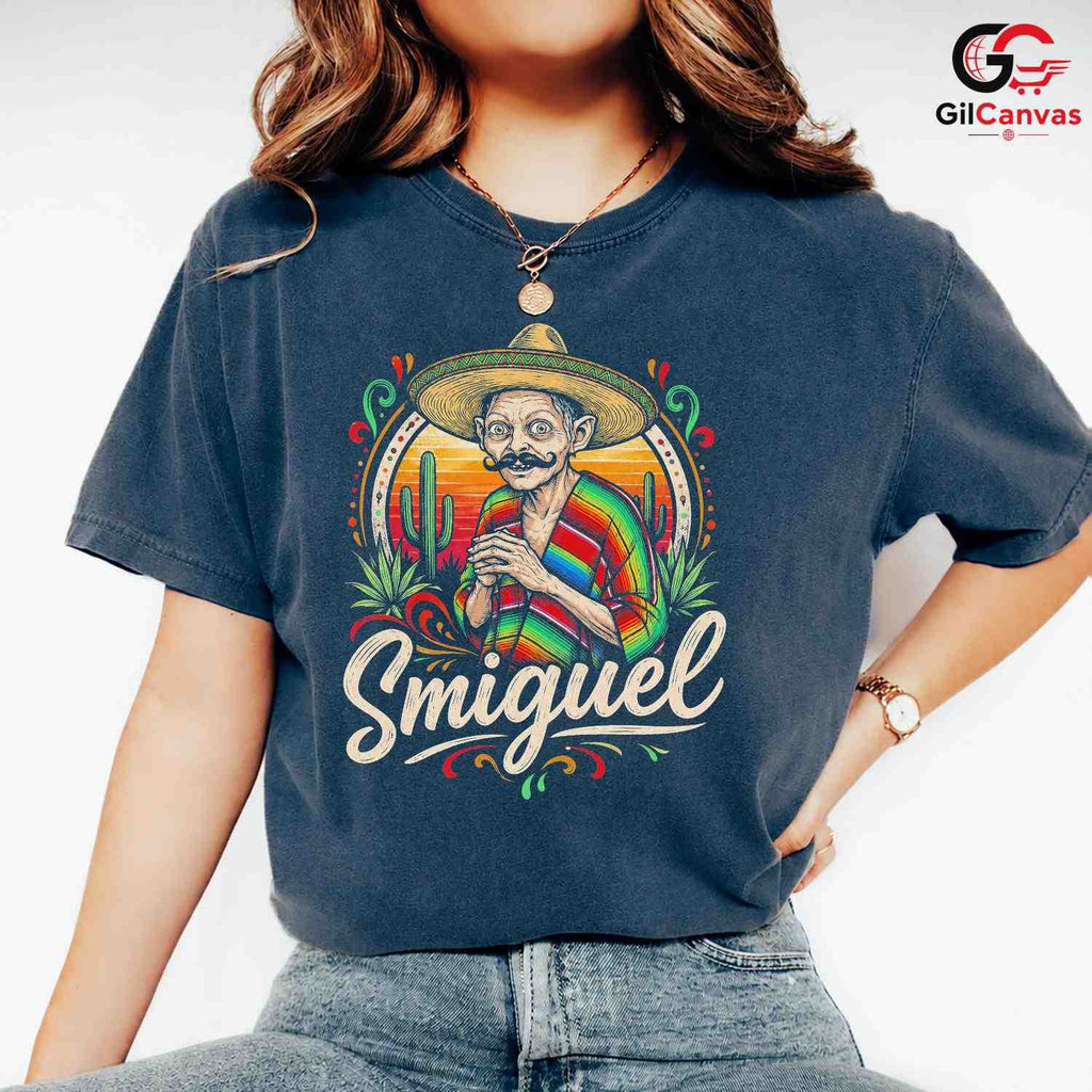 Funny Mexican Cave Troll T-Shirt Cinco De Mayo Humorous Unisex Graphic Apparel