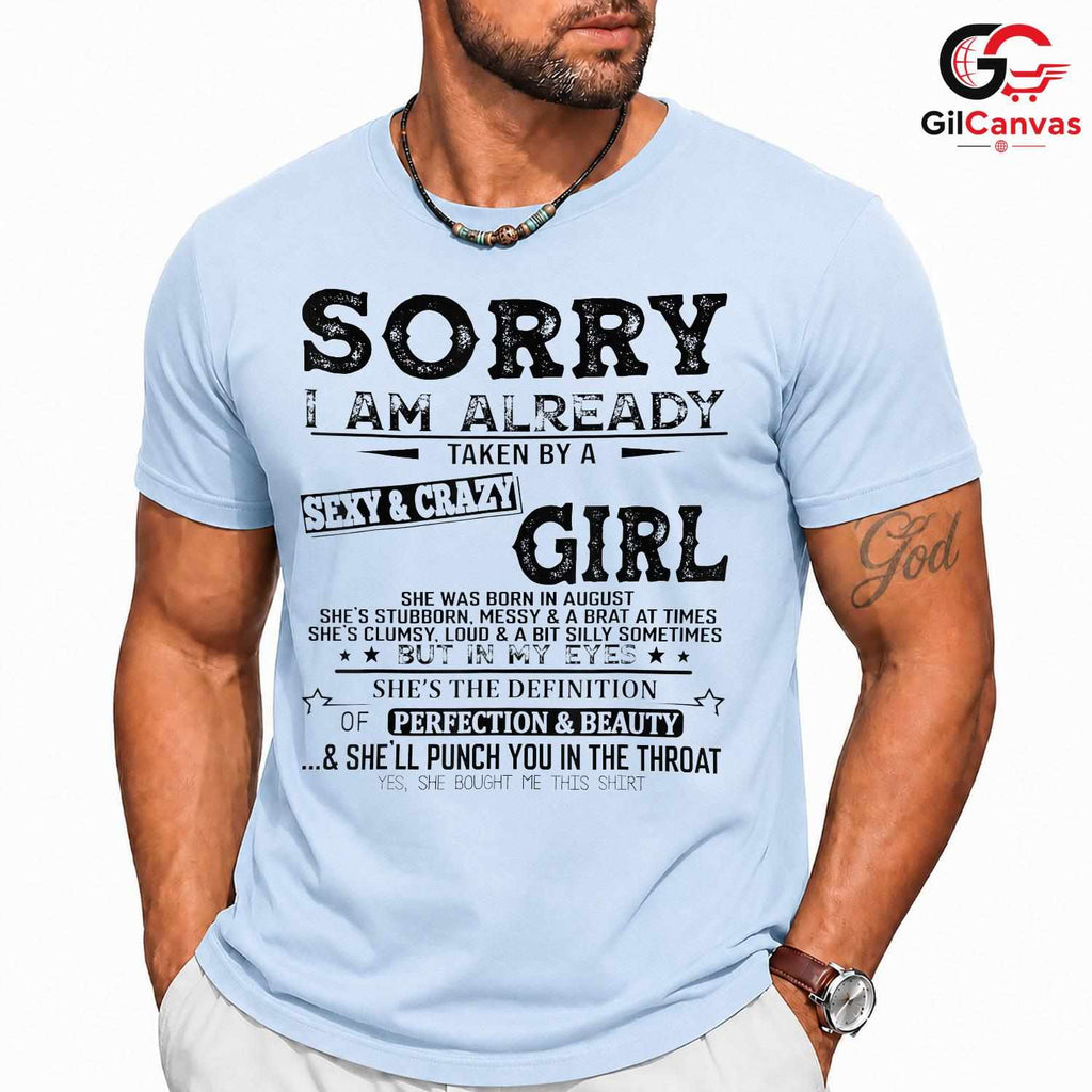 Funny Sorry Birthday Tee Shirt Unisex Cute Humor Gift Idea For Her Women