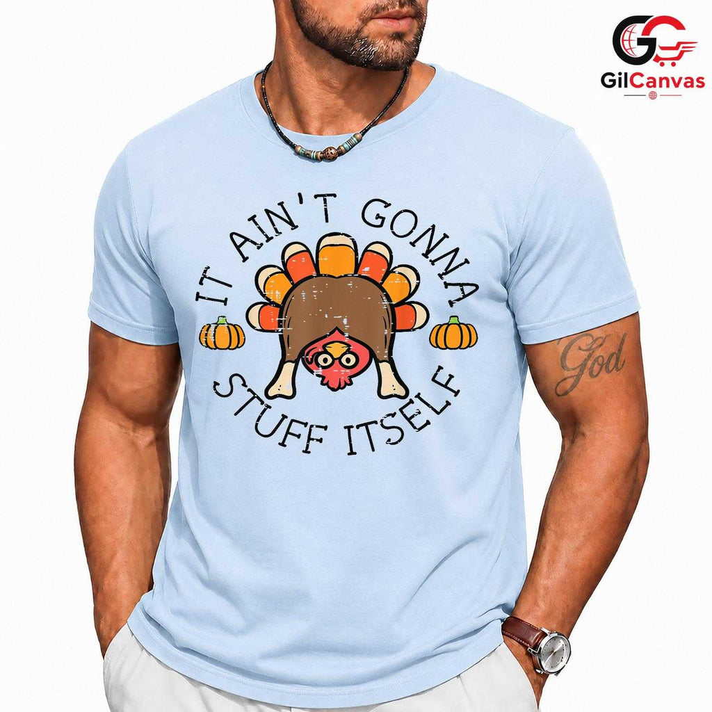 Funny Turkey Dinner T-Shirt Unisex Humorous Thanksgiving Holiday Adult Gift