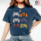 Gaming Controller Spooky T-Shirt Unisex Fun Halloween Gamer Gift Idea For Kids